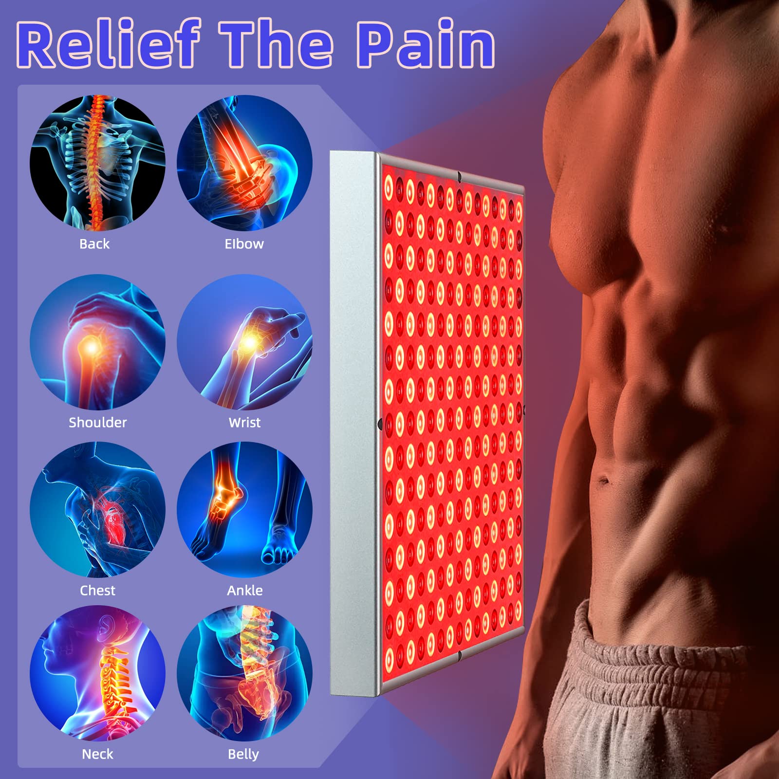 Bliofo Red Light Therapy Device Panel